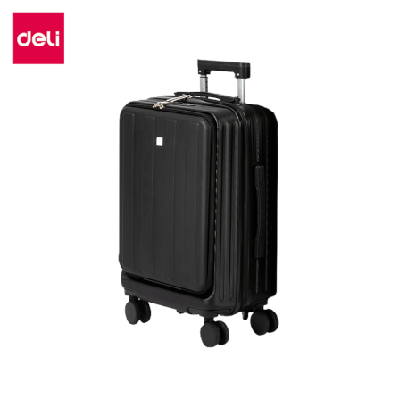 กระเป๋าเดินทางล้อลาก DELI EH1054-BK-24-01 24นิ้ว สีดำ_0